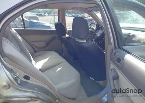 2001 Honda Civic Lx из США, поврежденный, VIN 2HGES16581H508563